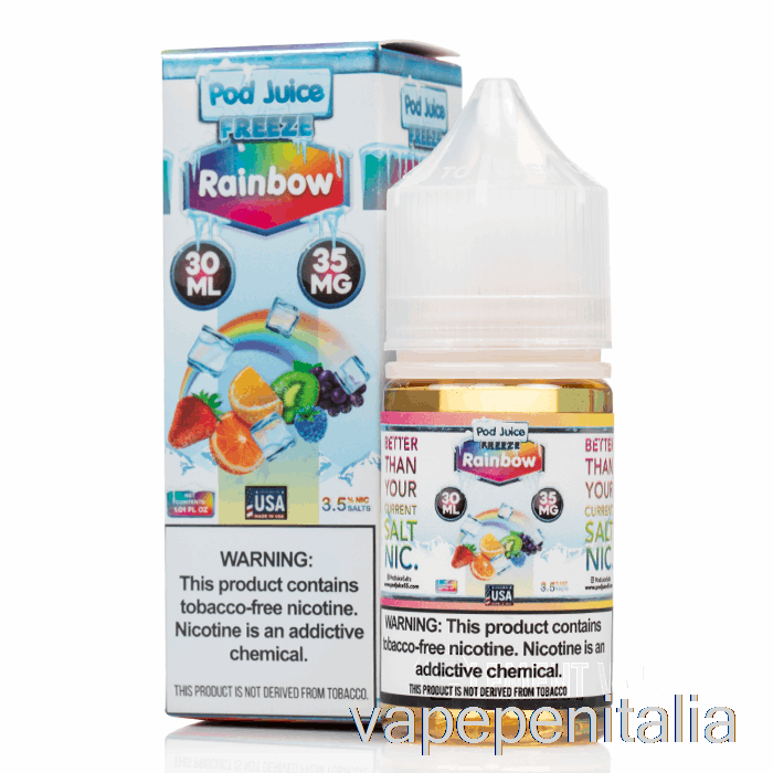 Vape In Italia Freeze Rainbow - Pod Juice - 30ml 55mg
